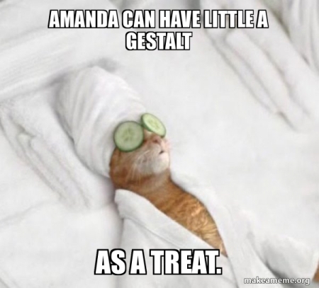 Amanda can have a treat